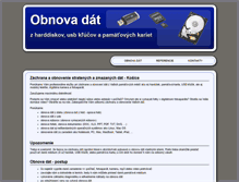 Tablet Screenshot of obnovadat.supremus.sk