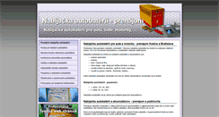 Desktop Screenshot of nabijacka-autobaterii.supremus.sk