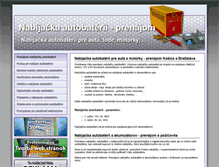 Tablet Screenshot of nabijacka-autobaterii.supremus.sk
